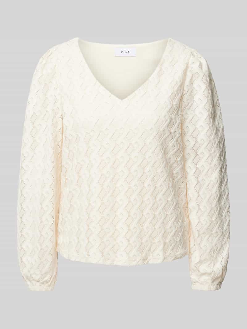 Vila Blouseshirt met V-hals