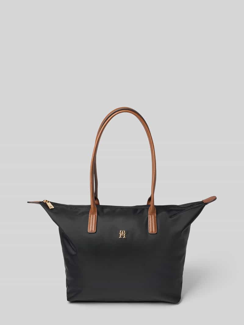 Tommy Hilfiger Shopper met labelapplicatie