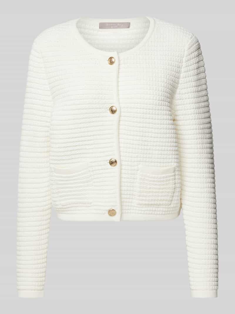 Christian Berg Woman Selection Cardigan met structuurmotief
