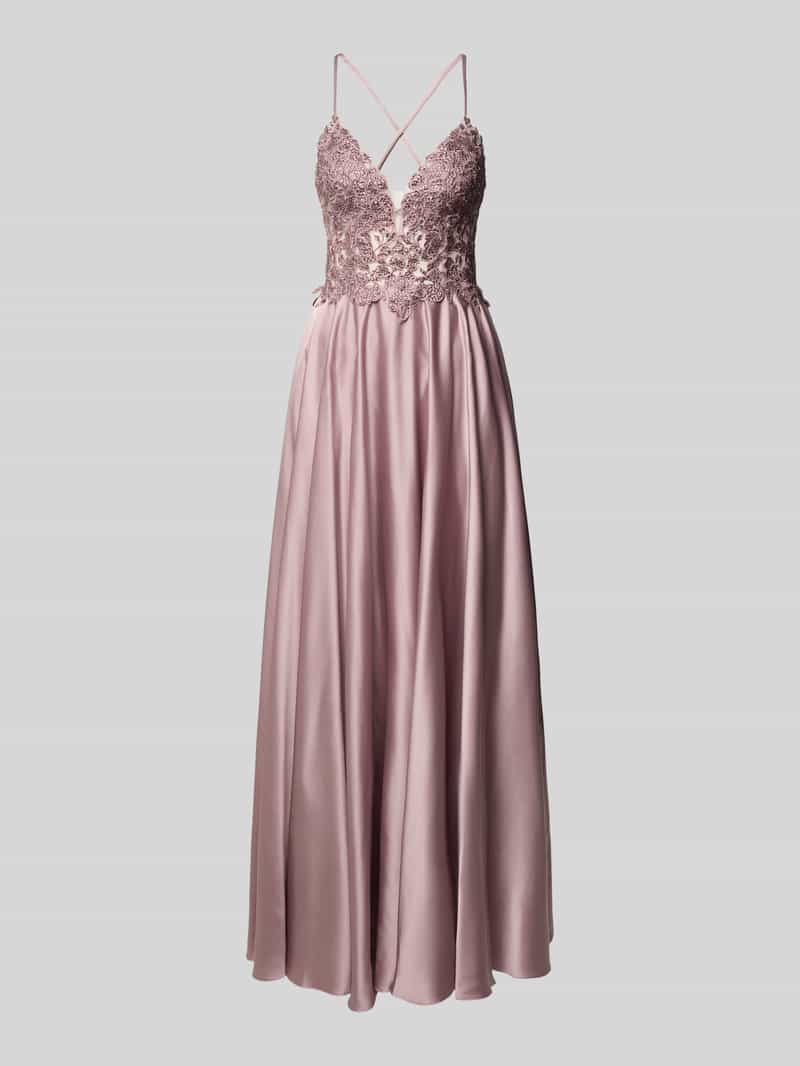 Mascara Avondjurk met hartvormige hals