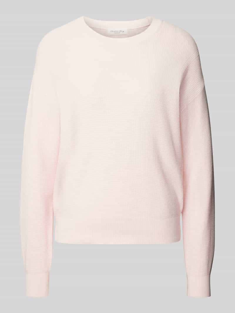 Christian Berg Woman Gebreide pullover met ronde hals