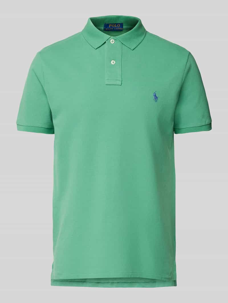 Polo Ralph Lauren Custom slim fit poloshirt van puur katoen