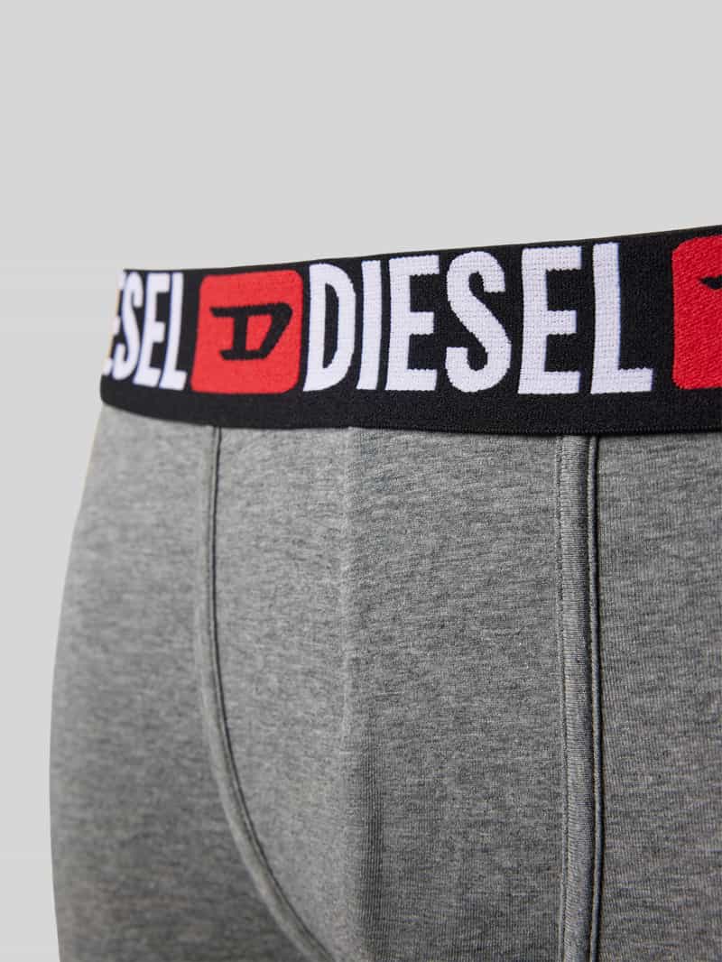 Diesel Boxershort met elastische band met logo in een set van 3 stuks