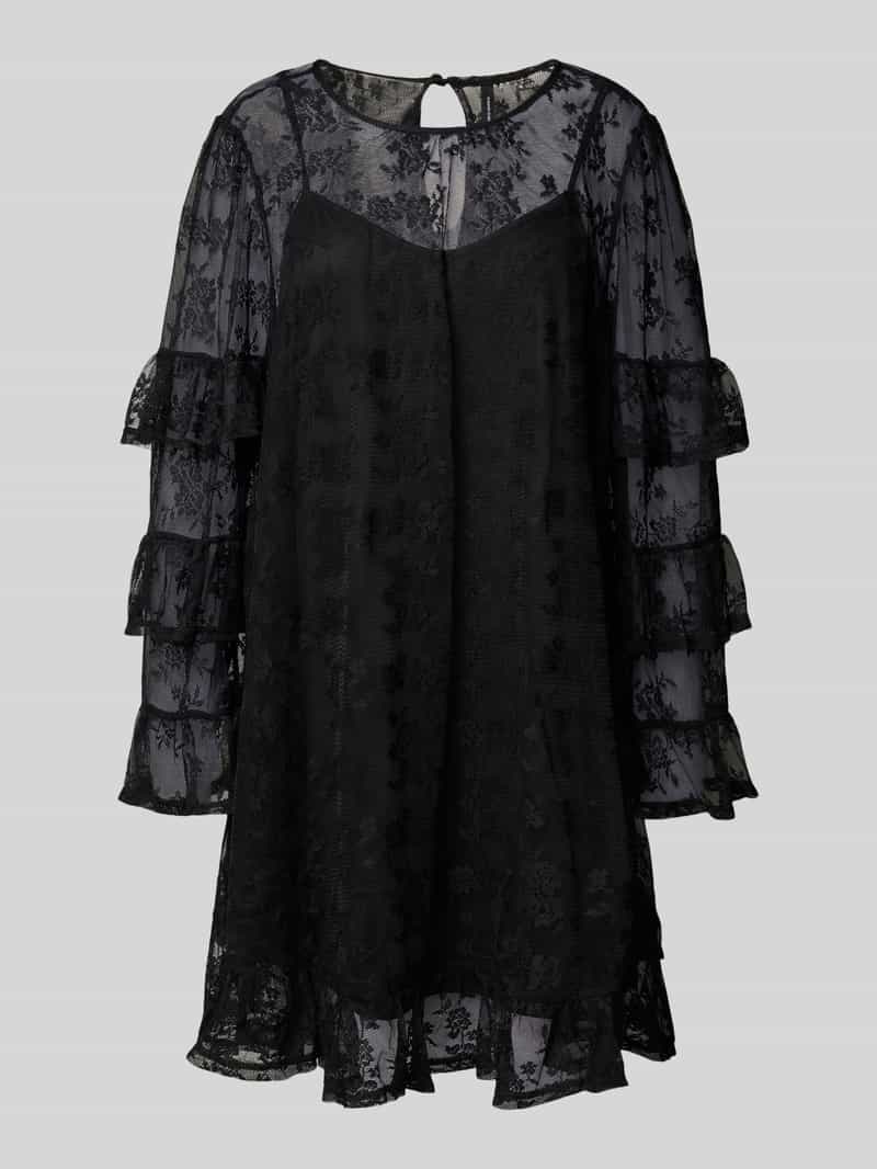 Vero Moda Oversized vrijetijdsjurk met semi-transparante look model 'CELINE'