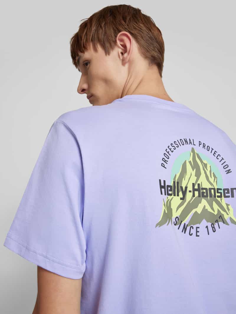 Helly Hansen T-shirt met labelprint