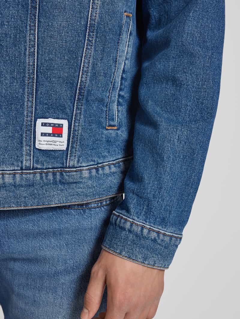 Tommy Jeans Jeansjack met paspelzakken op de borst model 'RYAN'