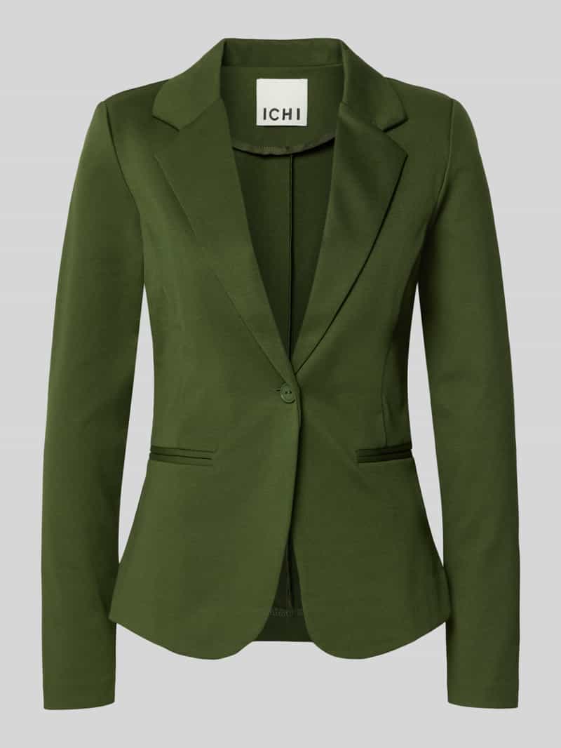 Ichi Slim fit blazer met paspelzakken model 'KATE'
