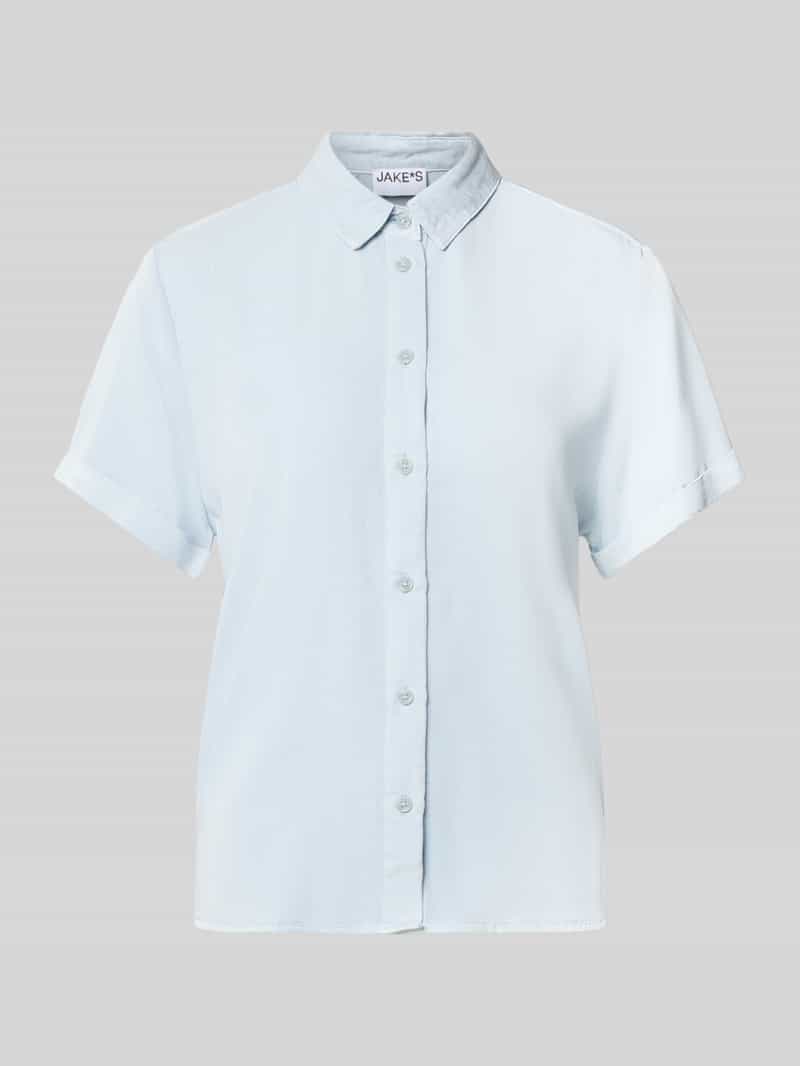 regular fit blouse van viscosemix