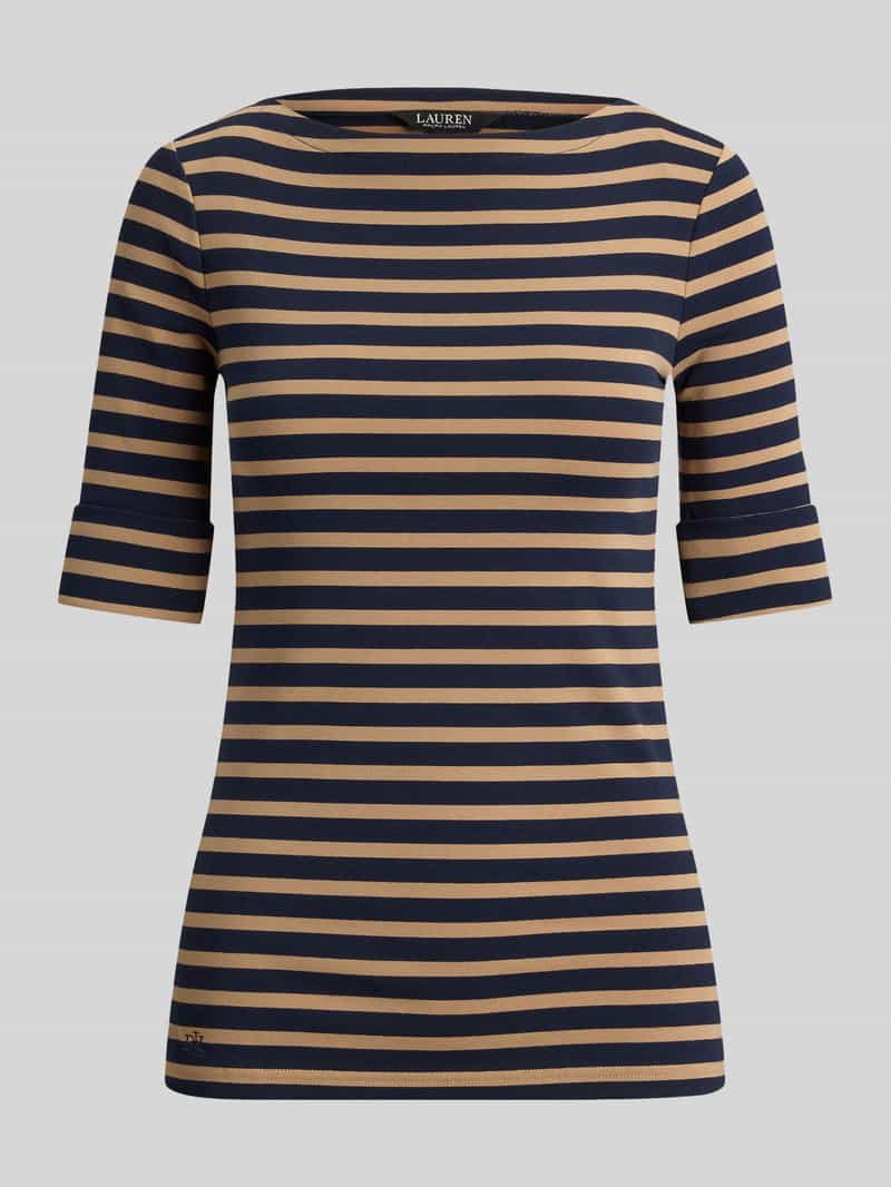 Lauren Ralph Lauren Slim fit t-shirt van katoenmix