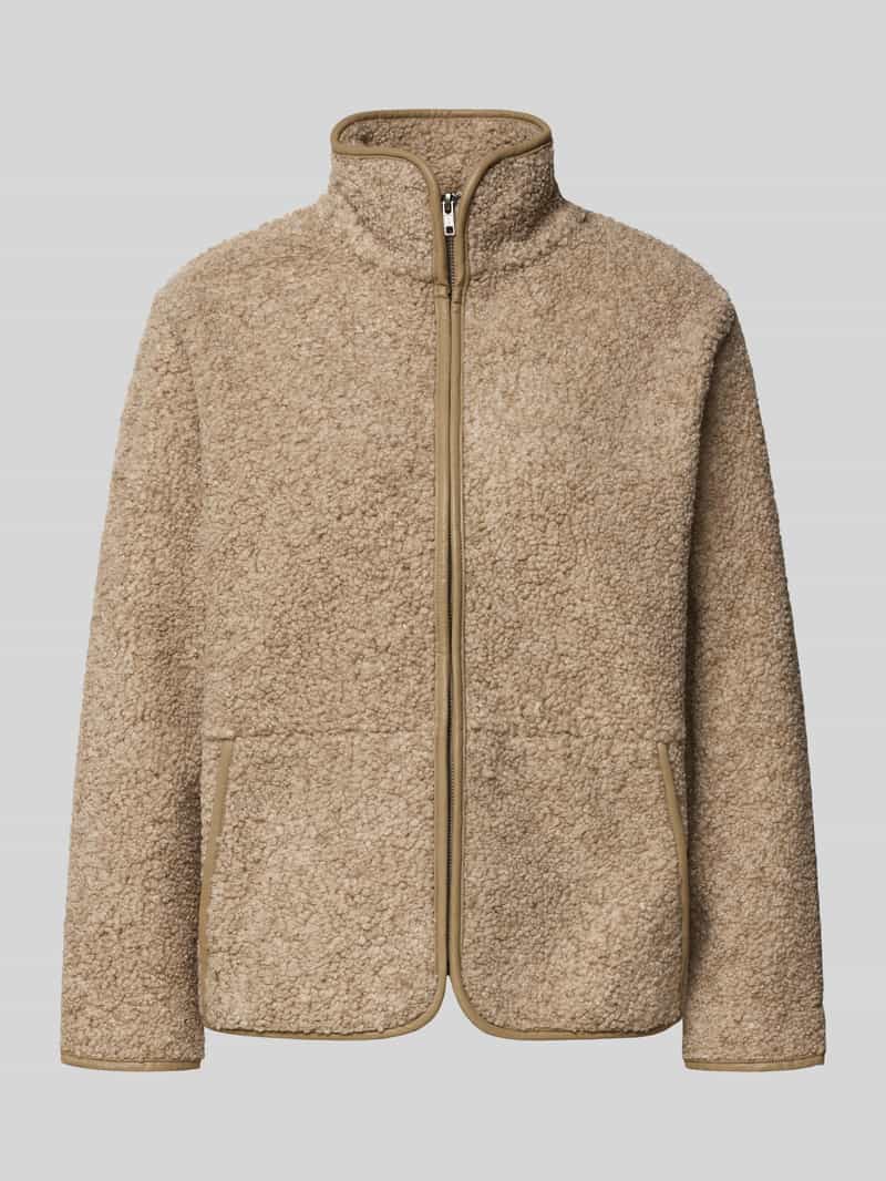 Soyaconcept Fleecejack met ritssluiting model 'BESSIE'