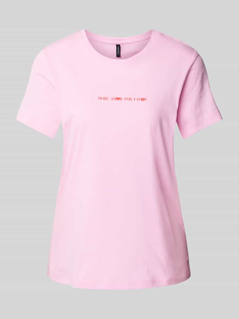 Vero Moda Regular fit T-shirt van puur katoen model 'VANESSA'
