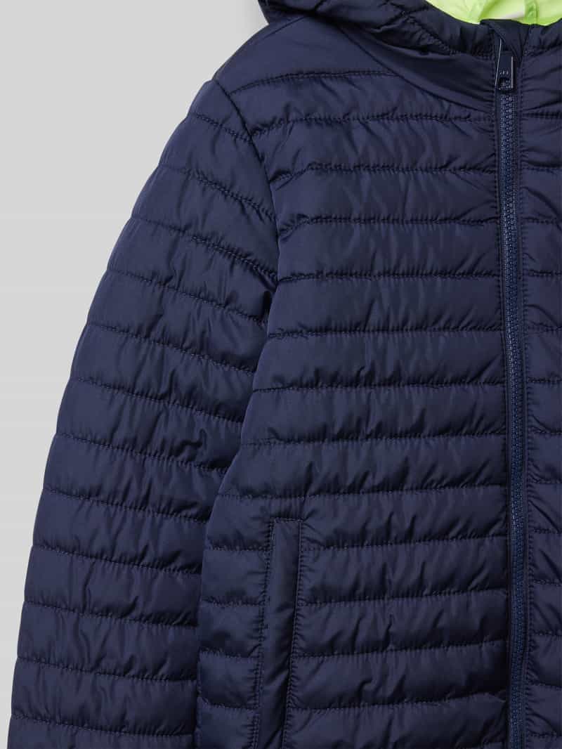 s.Oliver RED LABEL Gewatteerd regular fit jack met capuchon