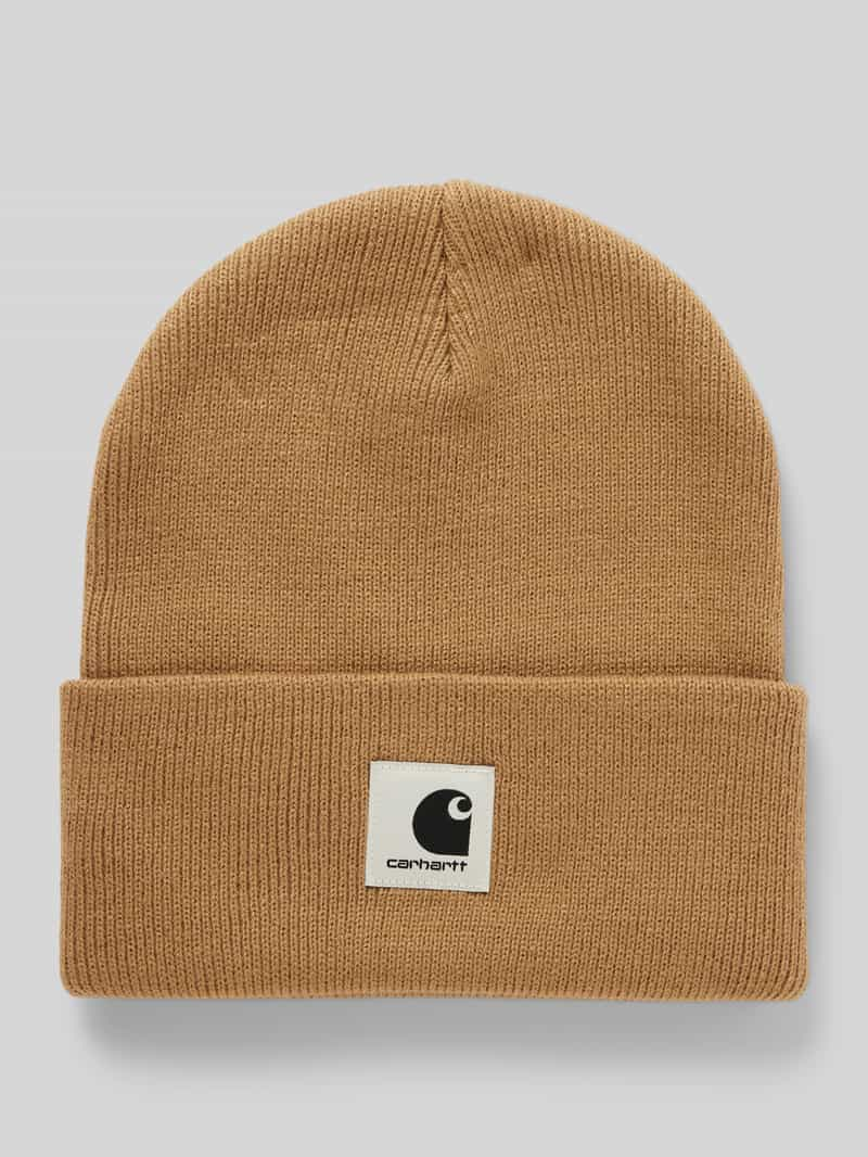 Carhartt Work In Progress Beanie met labelpatch, model 'ASHLEY'