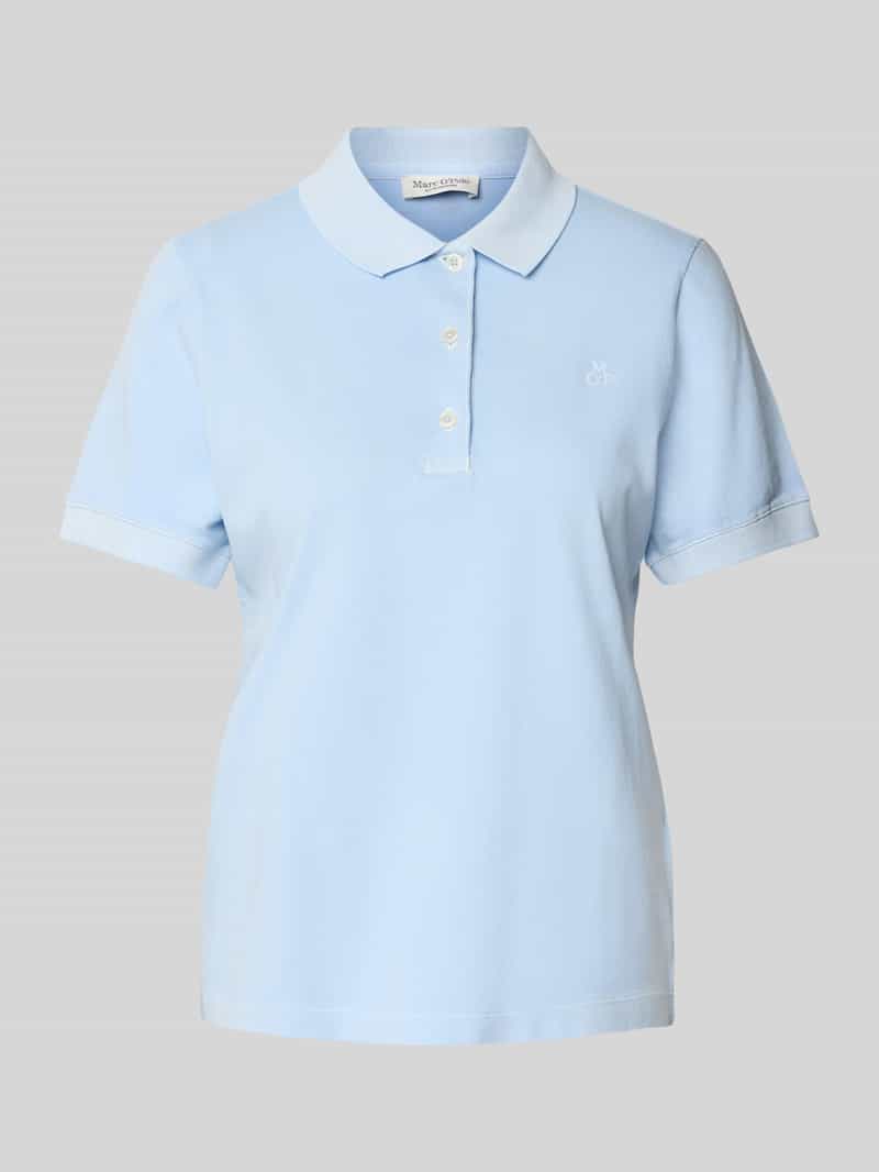 Marc O'Polo Regular fit poloshirt van jersey van lichte piqué