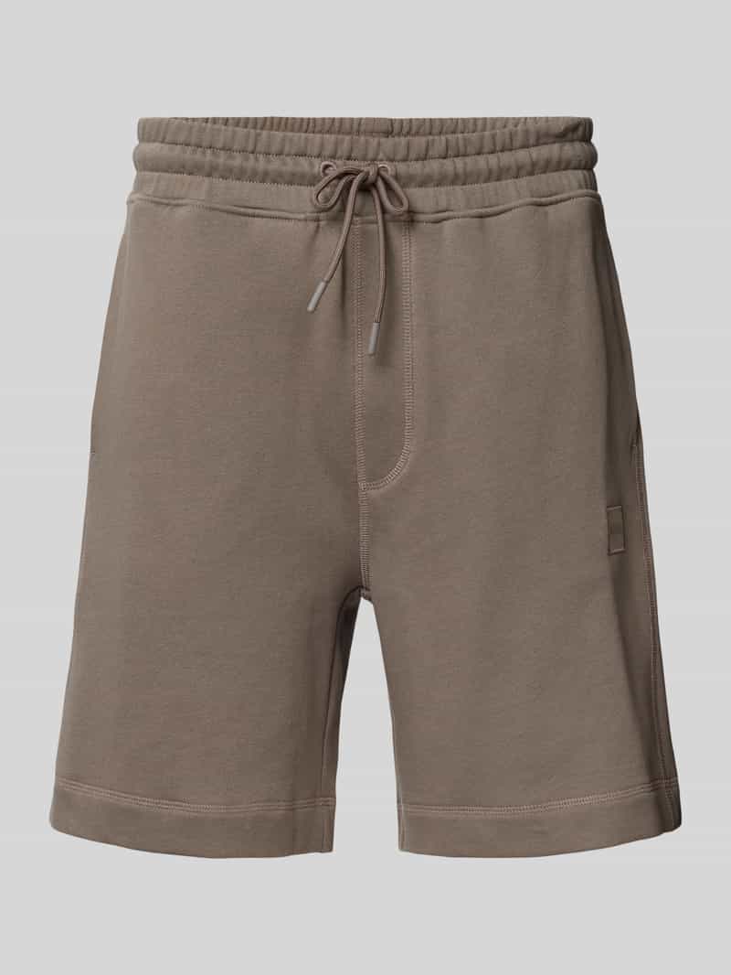 Boss Orange Sweatshorts van puur katoen model 'Sewalk'
