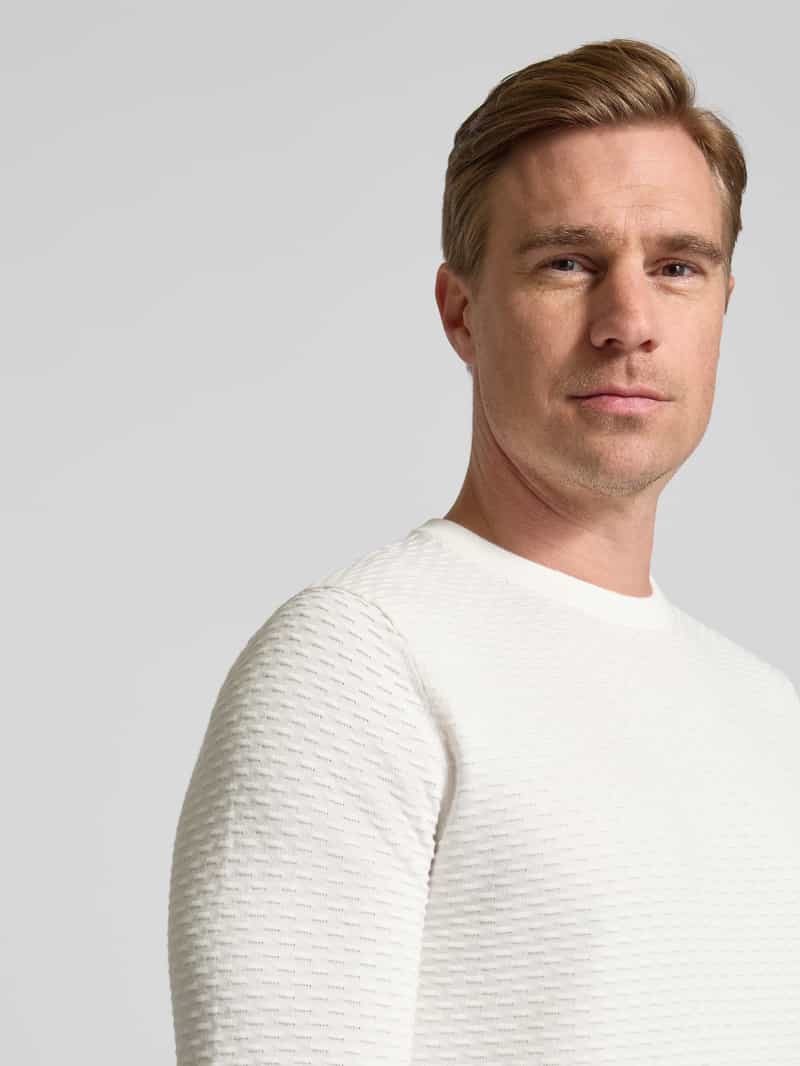 Antony Morato Gebreide pullover met ribboorden