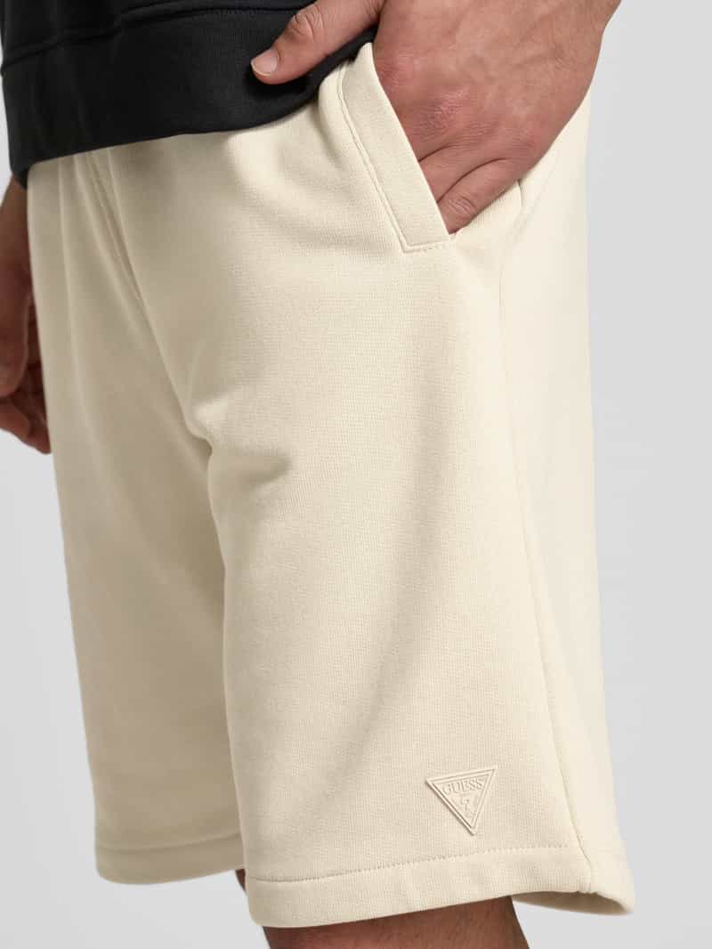 Guess Activewear Korte broek met elastische band en tunnelkoord model 'ALDWIN'