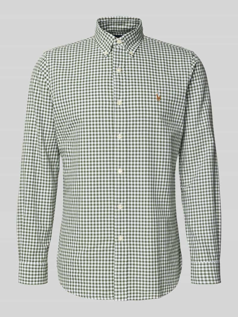 Polo Ralph Lauren Regular fit vrijetijdsoverhemd met logostitching model 'Cub'