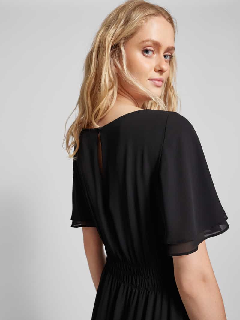 s.Oliver BLACK LABEL Midi-jurk met elastische tailleband