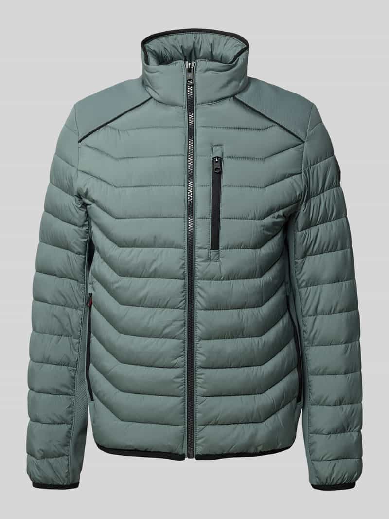 Tom Tailor Regular fit gewatteerd jack met ritssluiting