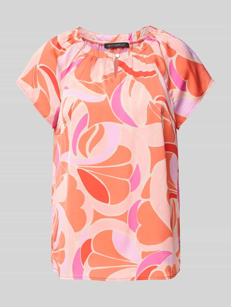 Betty Barclay Regular fit blouseshirt met druppelvormige hals
