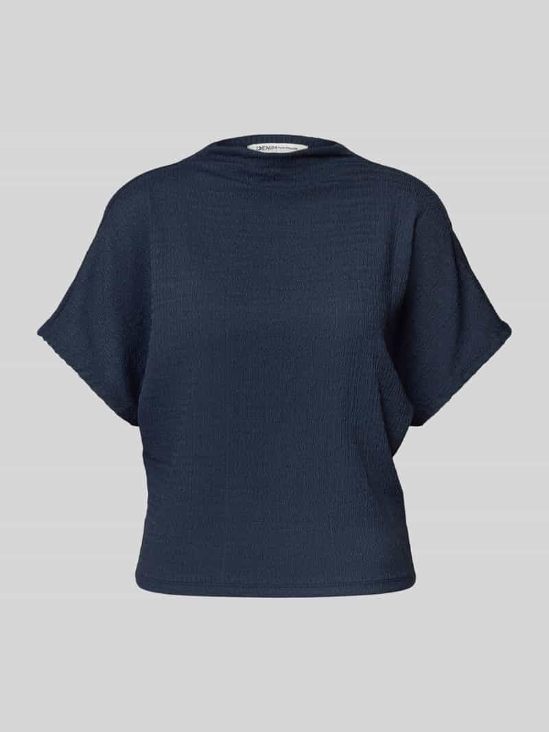 Tom Tailor Denim Regular fit T-shirt met vleermuismouwen