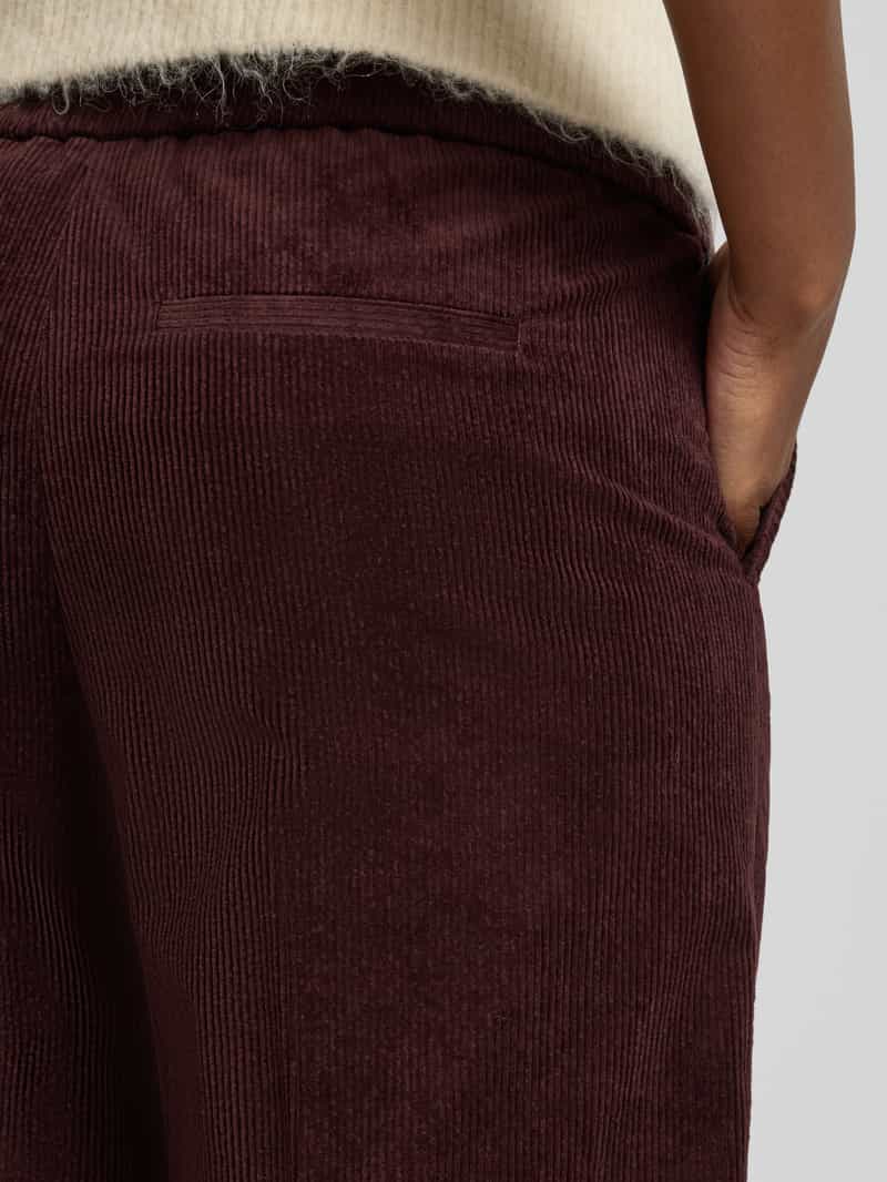 OPUS PANTS Stoffen broek met elastische band model 'Mucia'