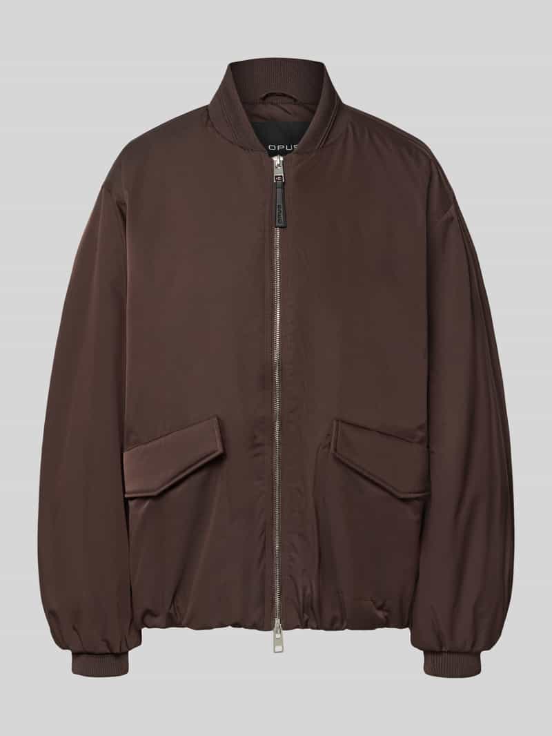 oversized bomberjack met baseballkraag model 'Hotensi'