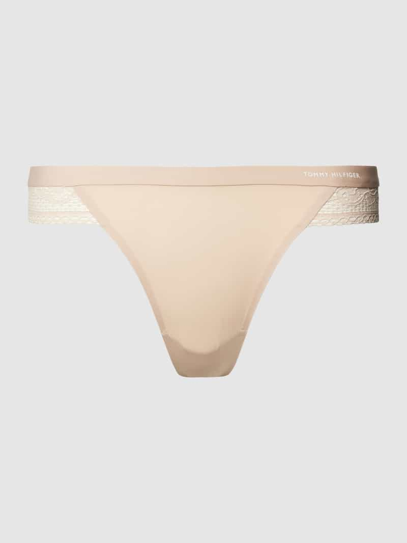 Tommy Hilfiger String met kant model 'TAILORED COMFORT THONG'