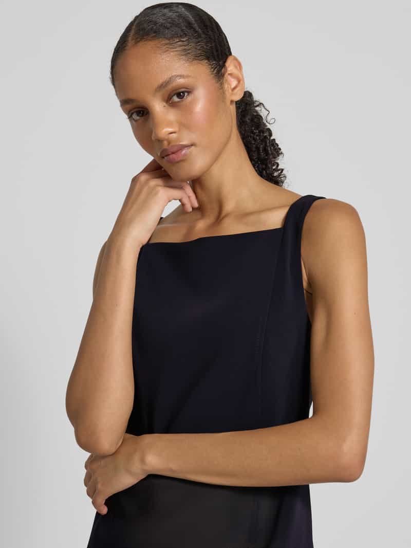 Lauren Ralph Lauren Kokerjurk met vierkante hals model 'RICHETTE'