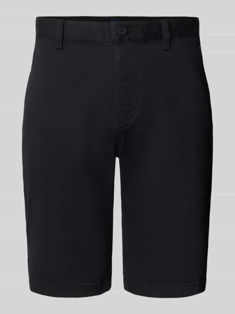 Tommy Jeans Slim fit korte chino van katoenmix model 'SCANTON'