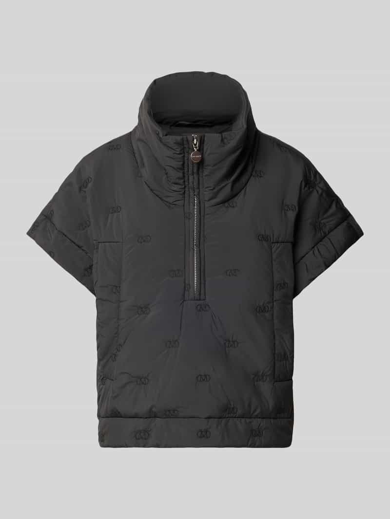 Cape met ritssluiting en steekzakken model 'NETTI'