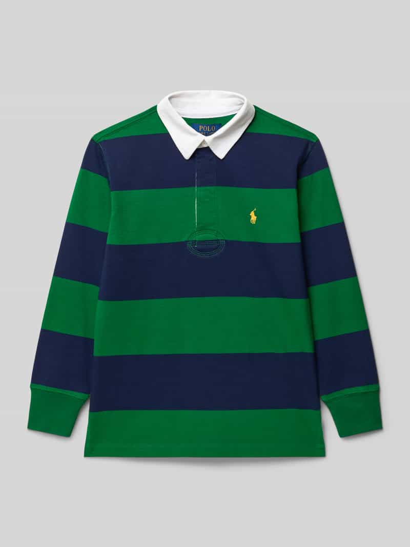Polo Ralph Lauren Teens Shirt met lange mouwen met polokraag