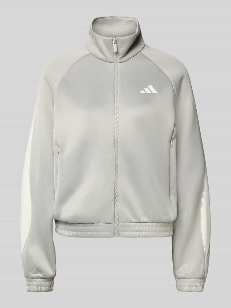 adidas Sportswear Regular fit sweatjack met logoprint model 'Stadium'