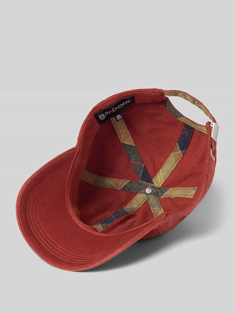 Barbour Baseballpet van puur katoen model 'CASCADE'