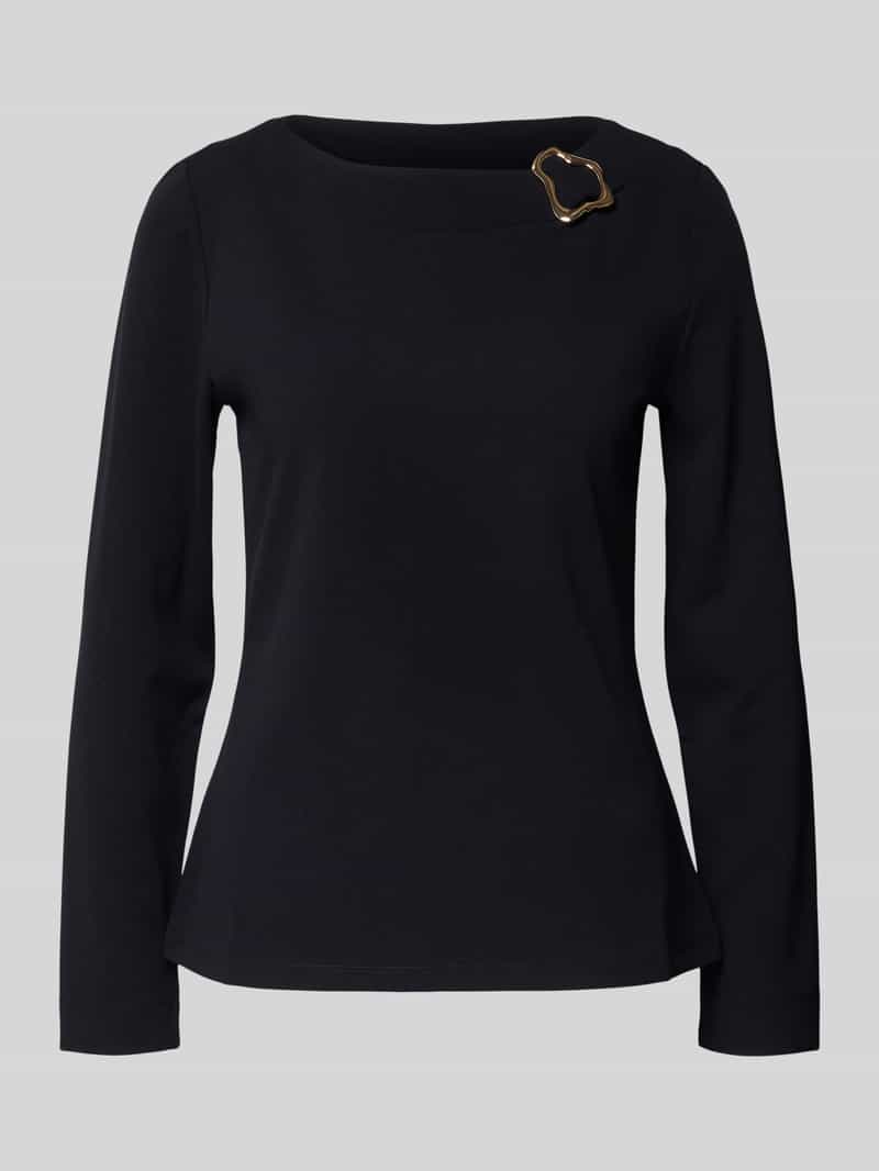 s.Oliver BLACK LABEL Regular fit shirt met 3 4-mouwen