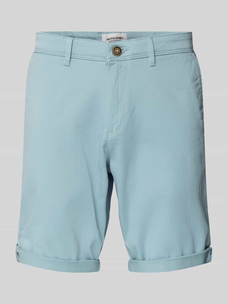 jack & jones Regular fit bermuda met steekzakken model 'IBOWIE'