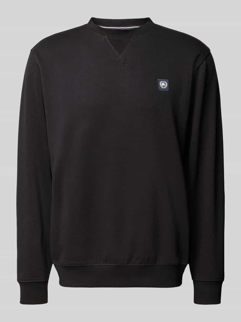 Lerros Sweatshirt met labelpatch