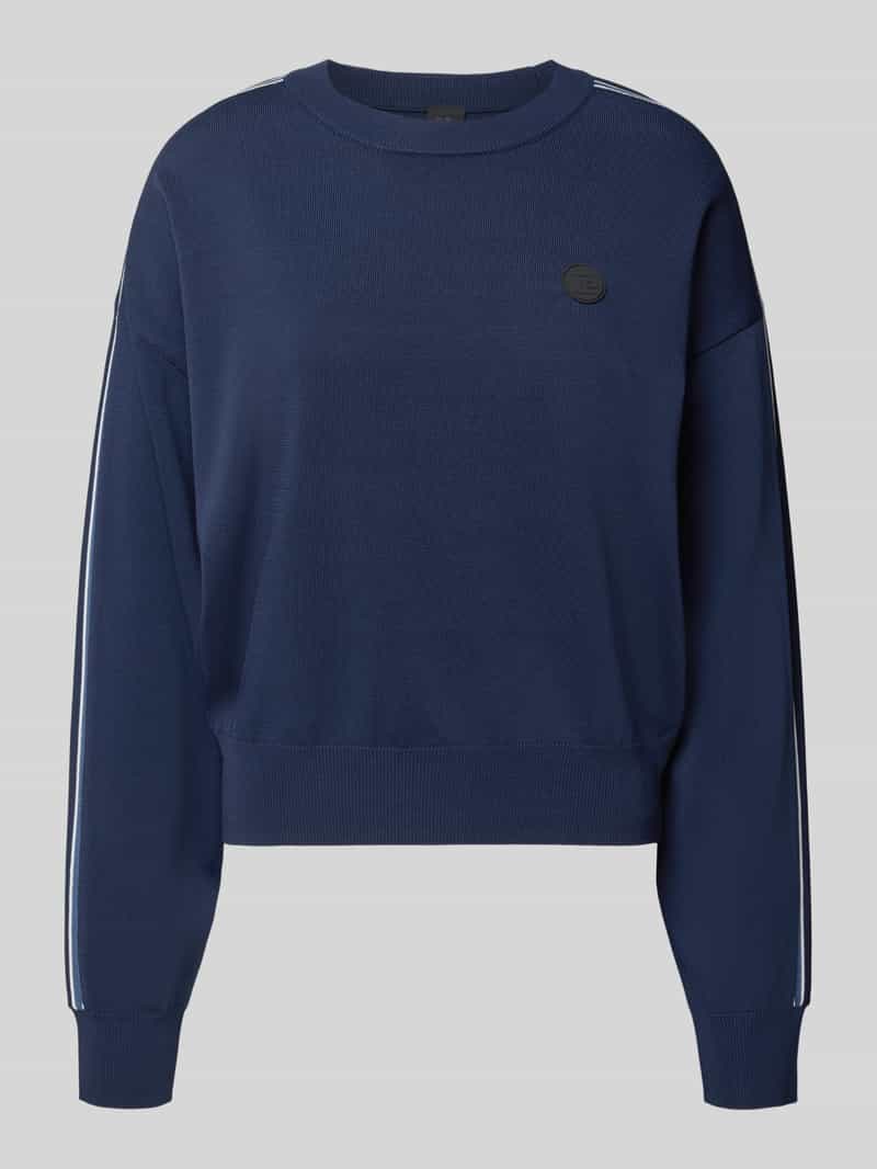 P.E Nation Sweatshirt met logopatch model 'RETREAT'