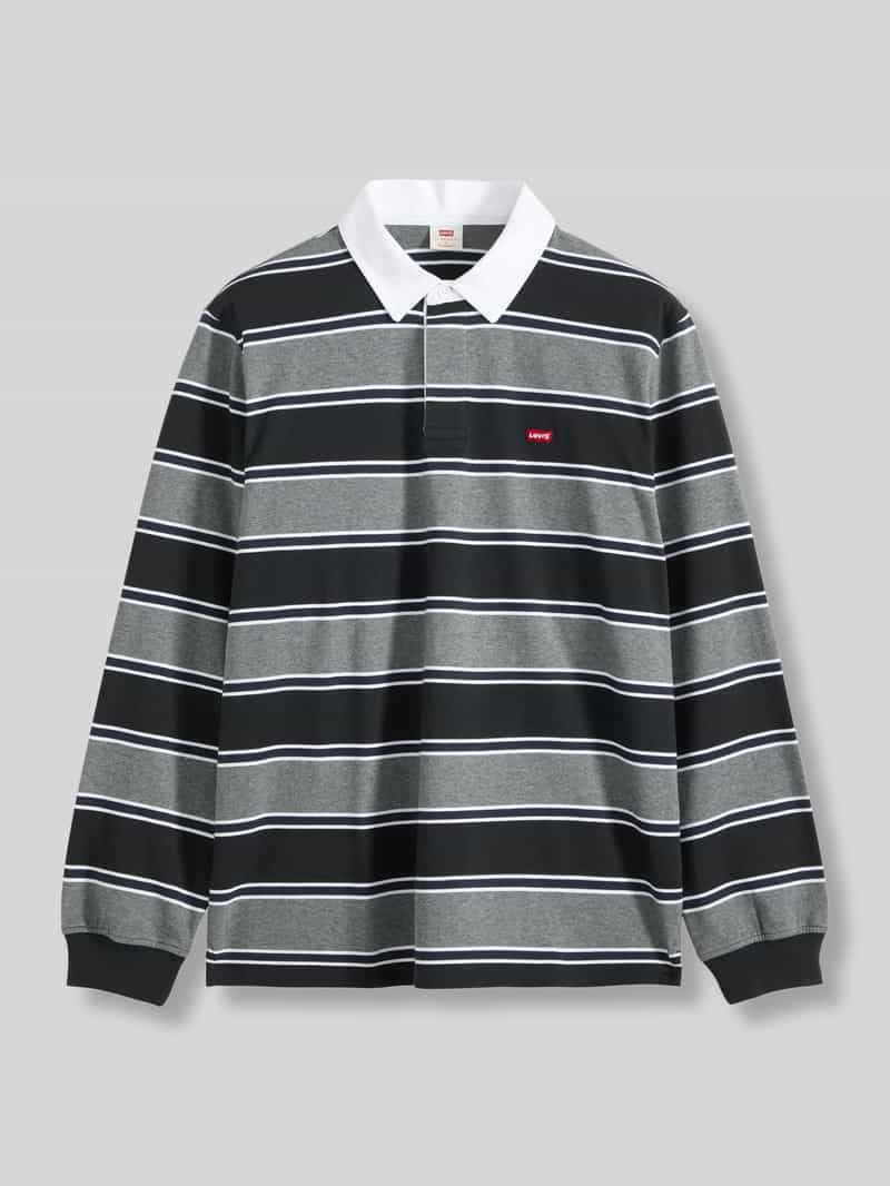 Levi's relaxed fit poloshirt van puur katoen model 'RUGBY BRANCO'