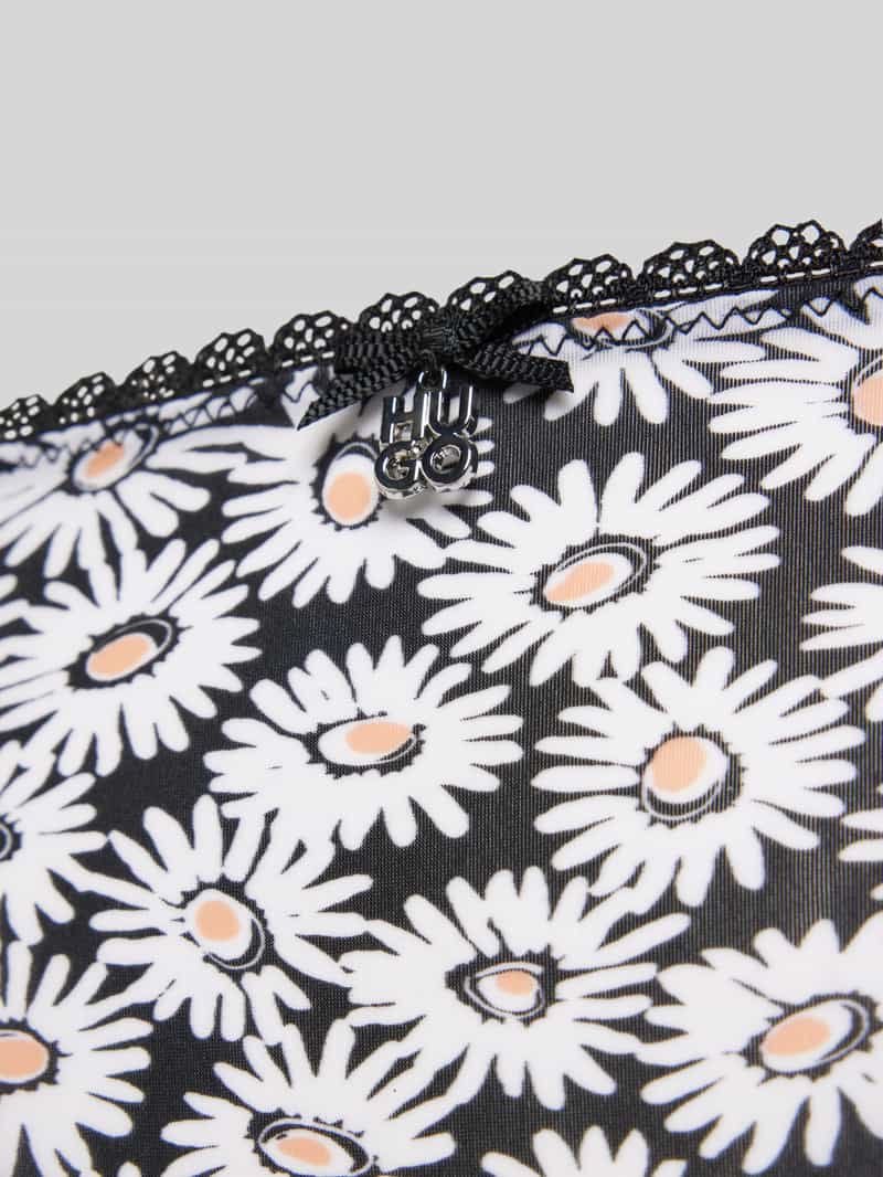 HUGO Slip met kanten details