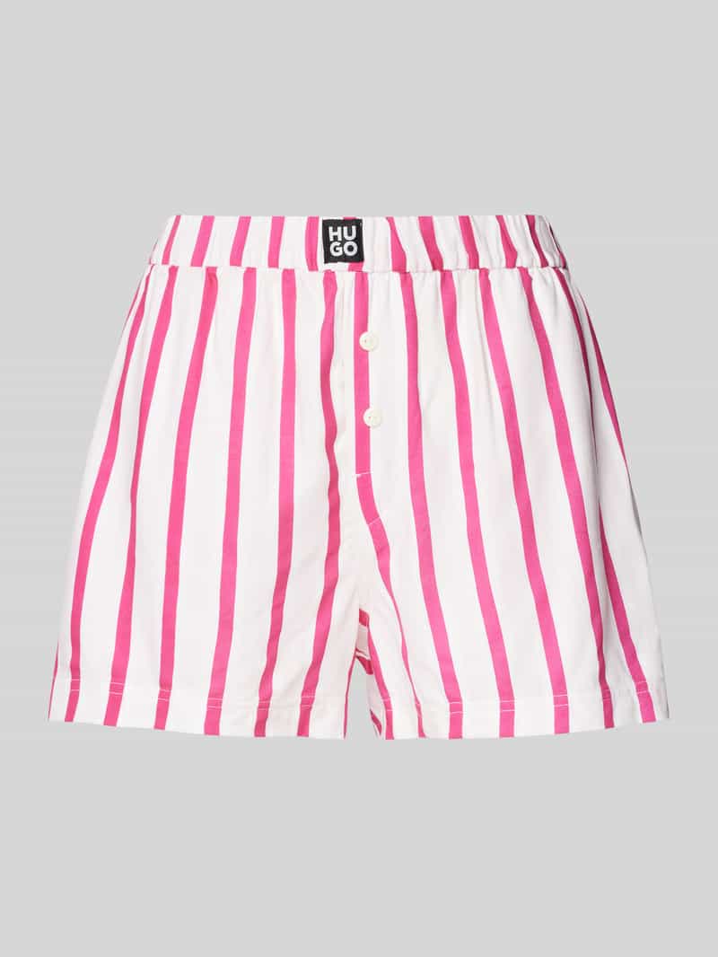 HUGO Relaxed fit pyjamabroek met labelpatch model 'JADE'