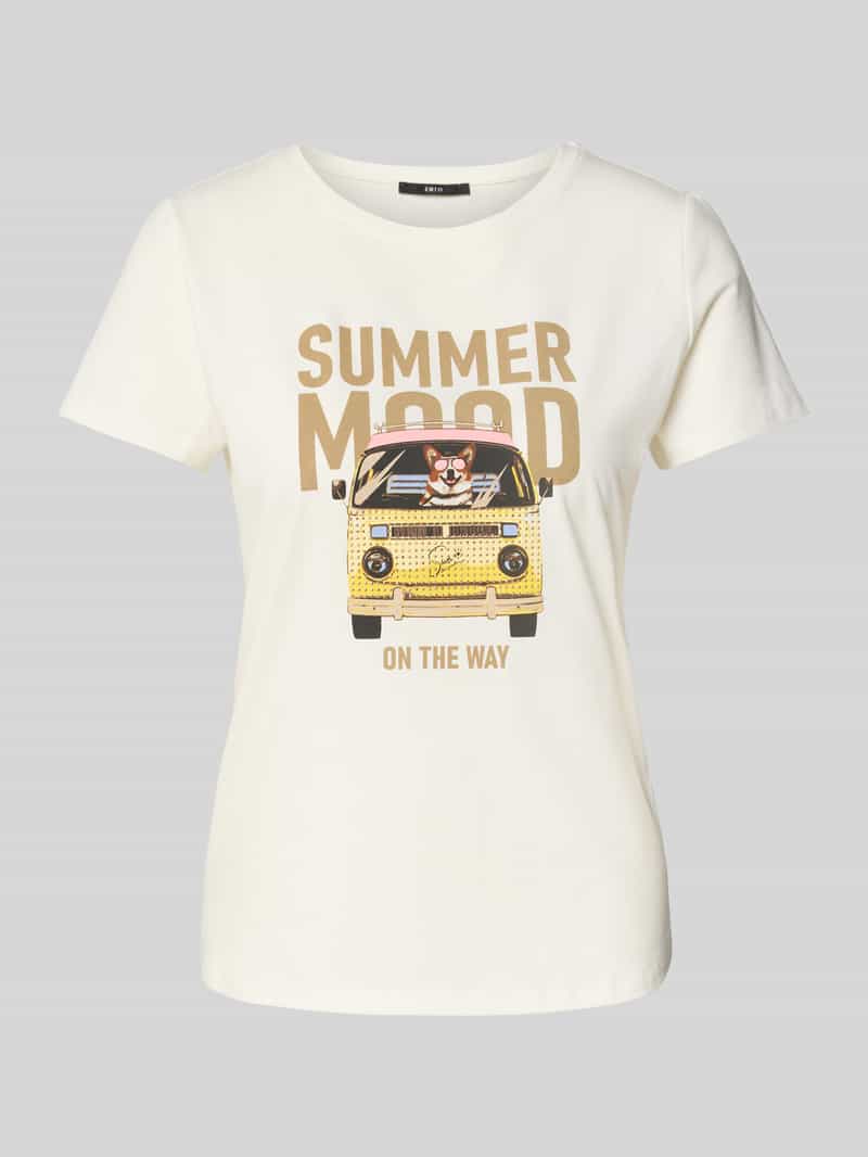 Zero T-shirt met ronde hals