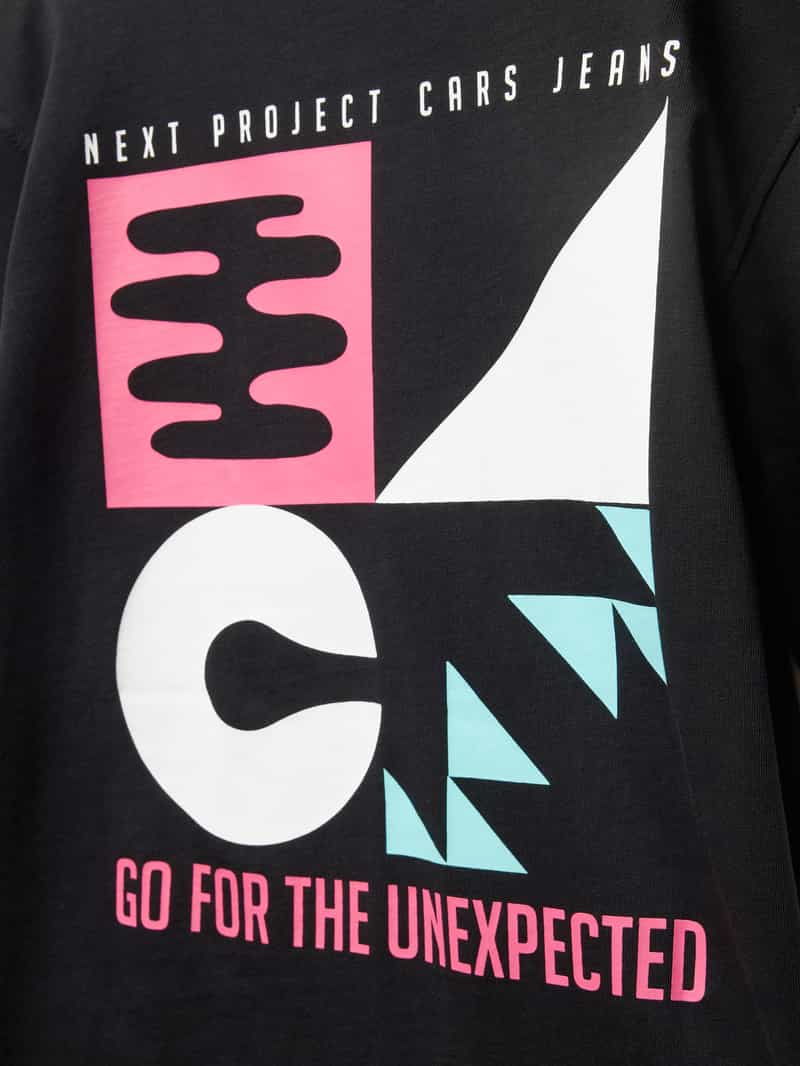 CARS JEANS T-shirt met motiefprint aan de achterkant model 'MOLANO'