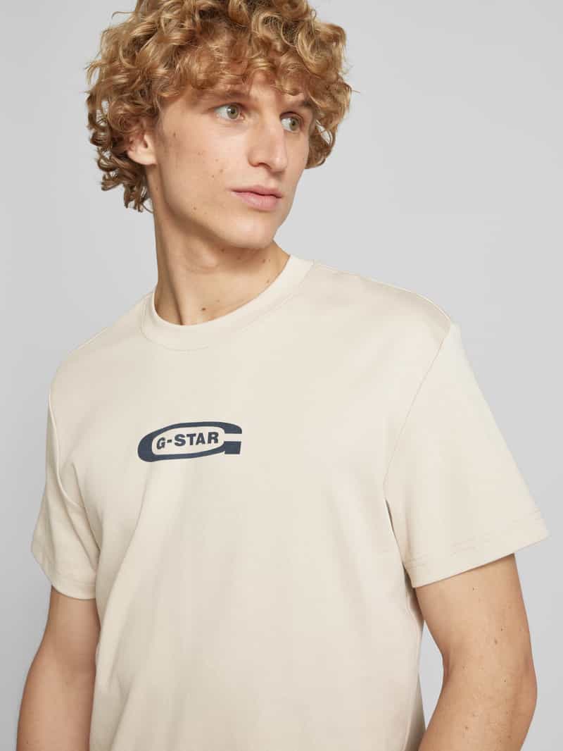 G-Star Raw T-shirt met labelprint