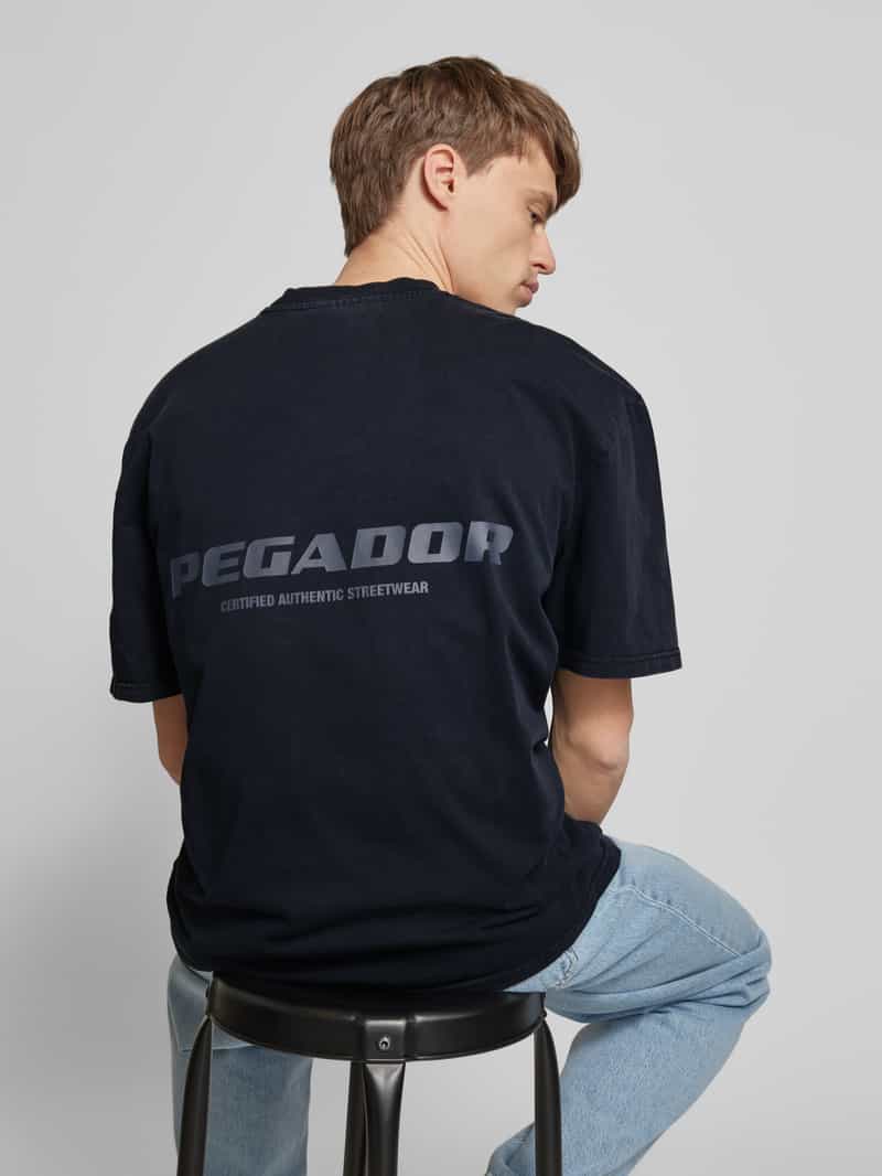 Pegador Oversized T-shirt met labelprint model 'COLNE'