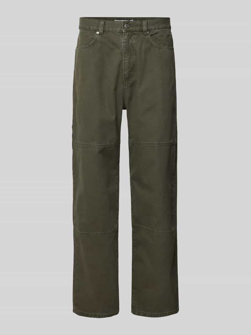 REVIEW Regular fit chino met steekzakken