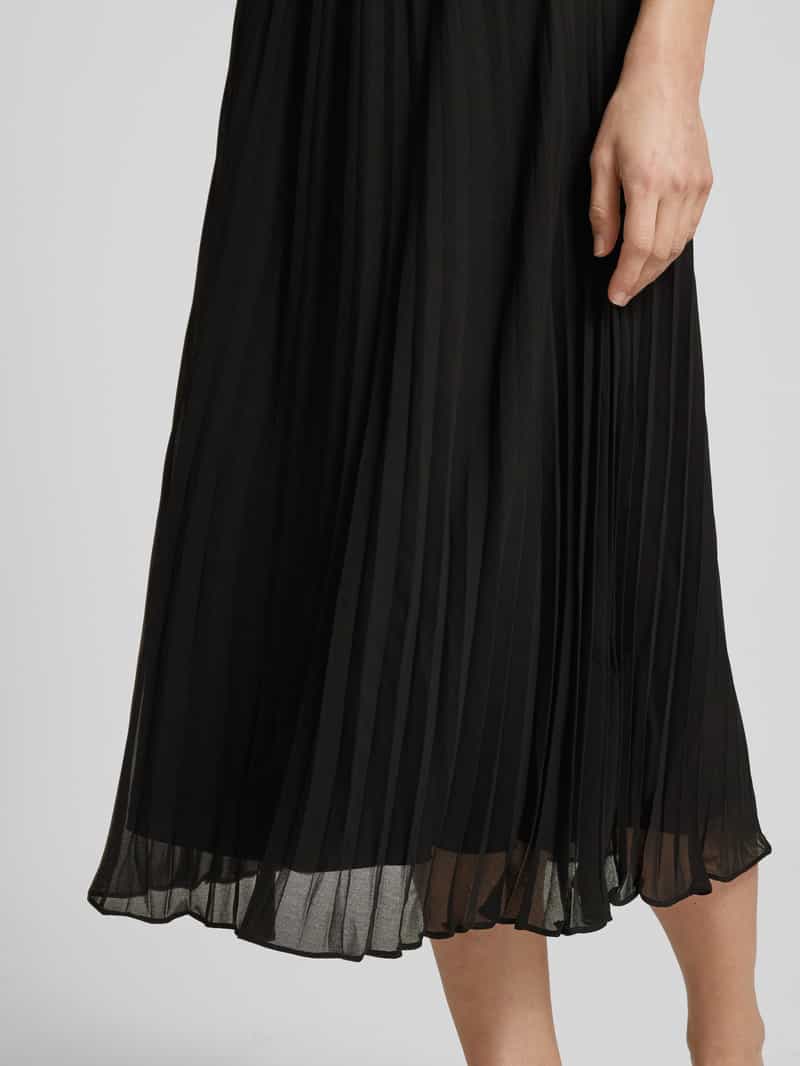 DKNY Midirok met elastische band met label