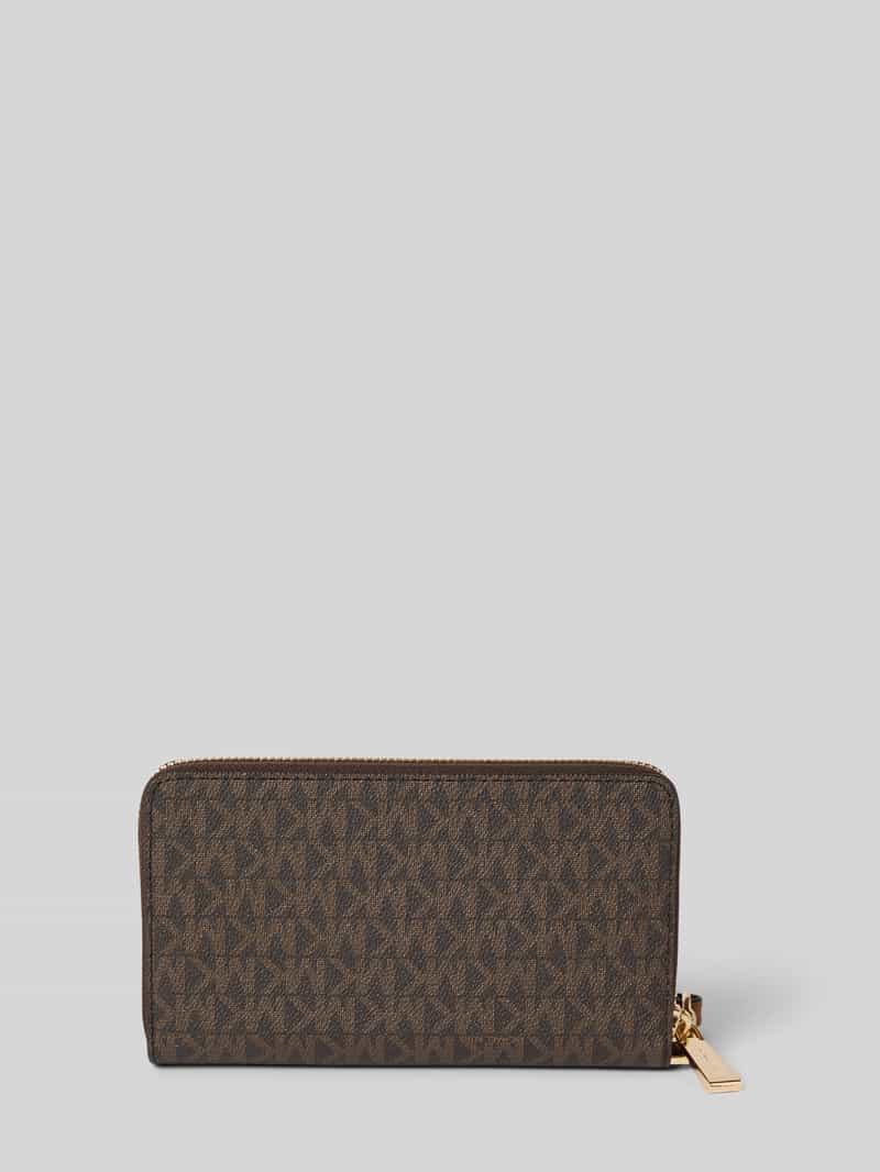 MICHAEL Kors Portemonnee met labelapplicatie model 'JET SET'