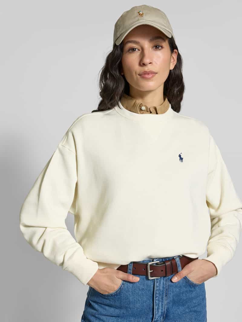Polo Ralph Lauren Oversized sweatshirt met labelstitching
